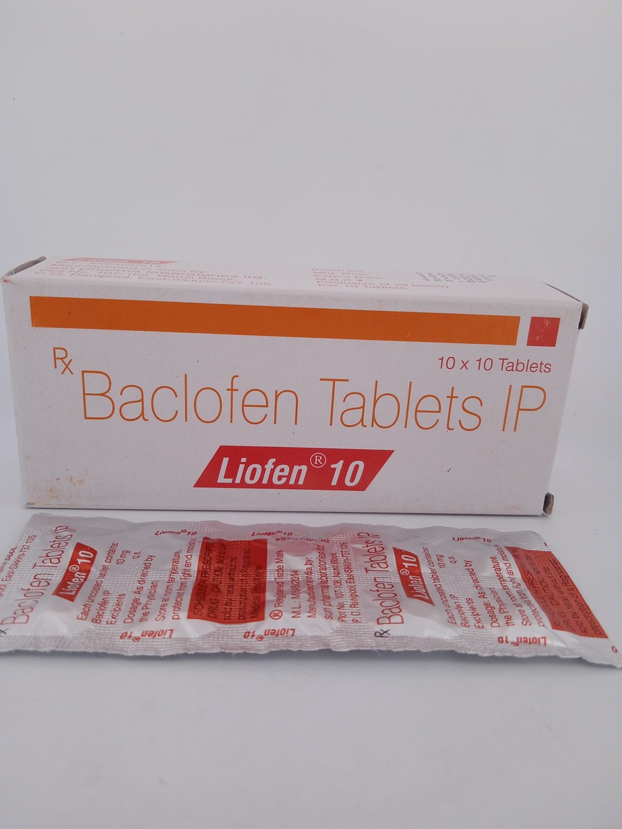 LIOFEN 10 MG 10 TABLETS | Baclofen Muscle Relaxant Medicine