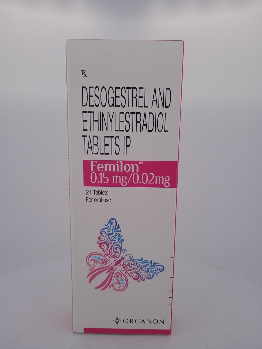 FEMILON 0.15MG/0.02MG TABLETS (Desogestrel + Ethinyl Estradiol)