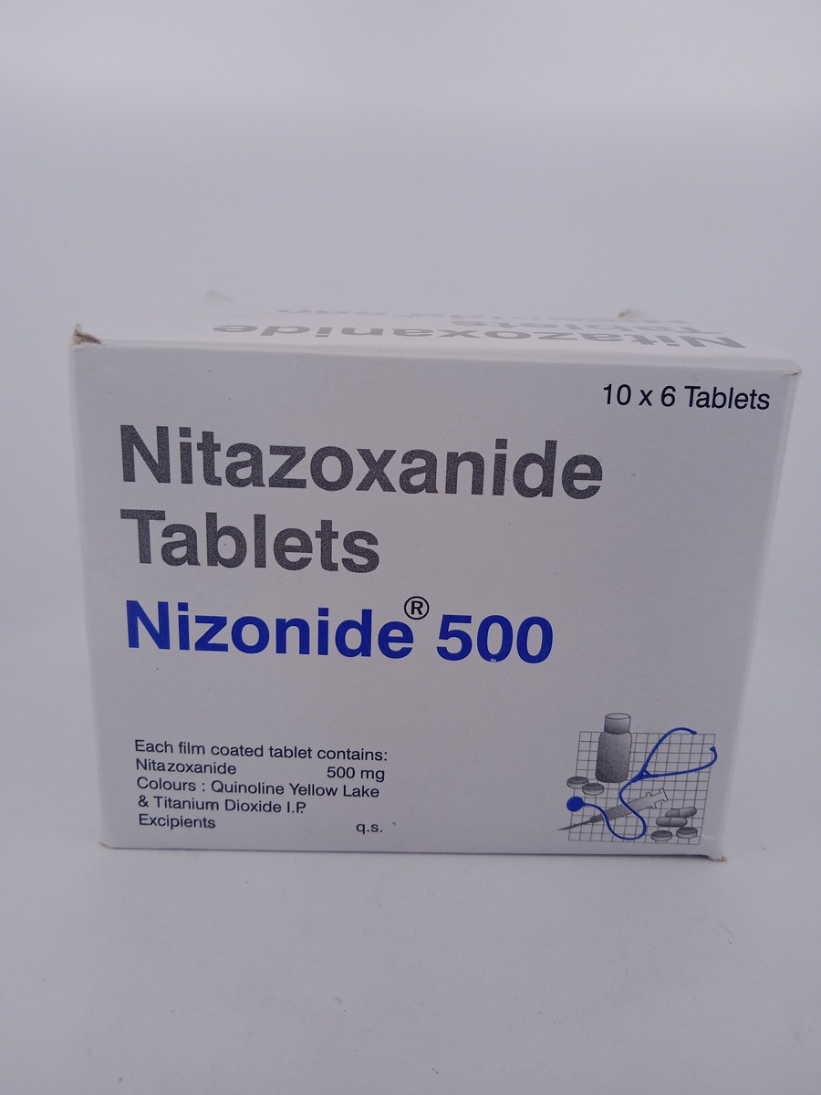 NIZONIDE 500 MG 6 TABLETS | Nitazoxanide for Parasitic Infections