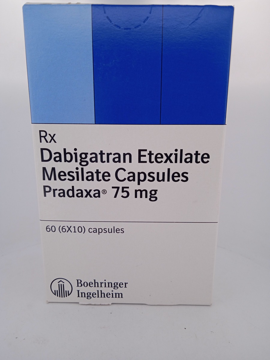 PRADAXA 75MG CAPSULES | Dabigatran Etexilate Anticoagulant Guide.