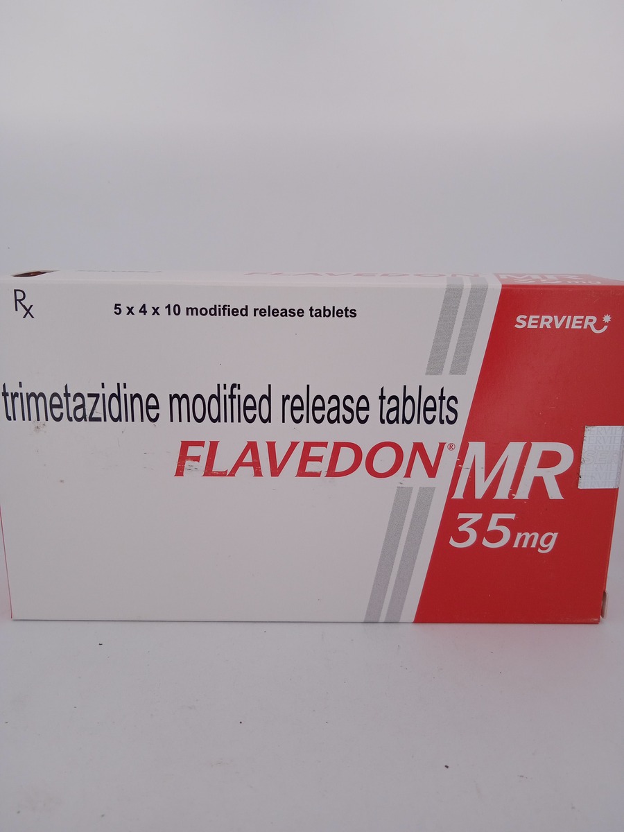 FLAVEDON MR-35MG-10 TABLETS (Trimetazidine 35 mg) MR Tablets