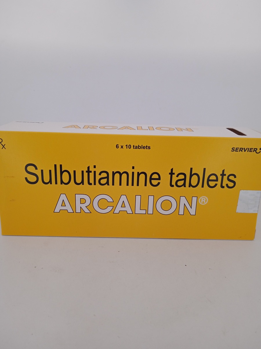 ARCALION 200 MG 10 TABLETS | Sulbutiamine for Fatigue Relief