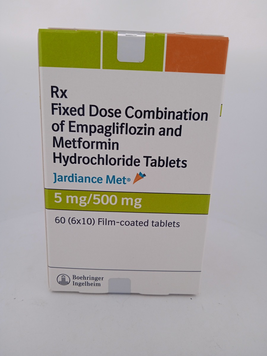 JARDIANCE MET 5MG/500MG TABLET (Empagliflozin Metformin) Guide.