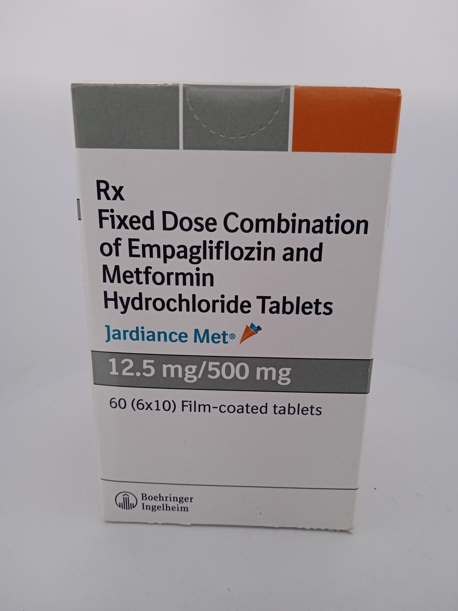 JARDIANCE MET 12.5MG/500MG Tablets (Empagliflozin + Metformin)