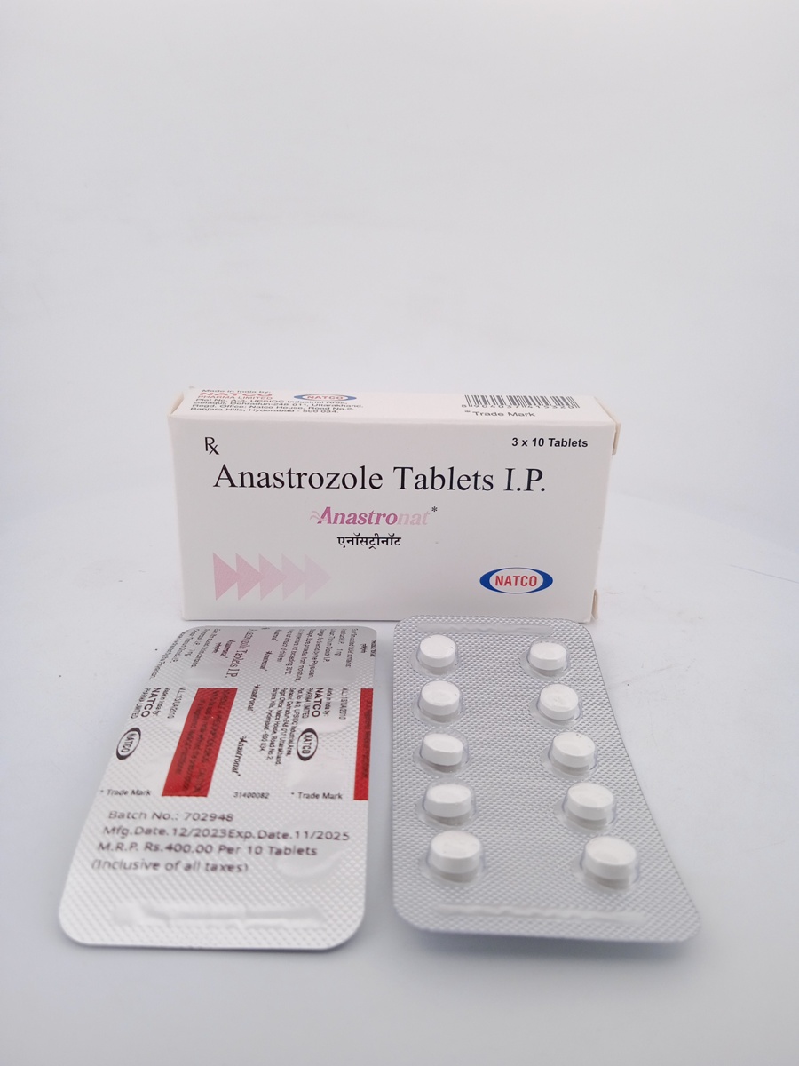 ANASTRONAT 10 TABLETS | Anastrozole 1 mg Aromatase Inhibitor
