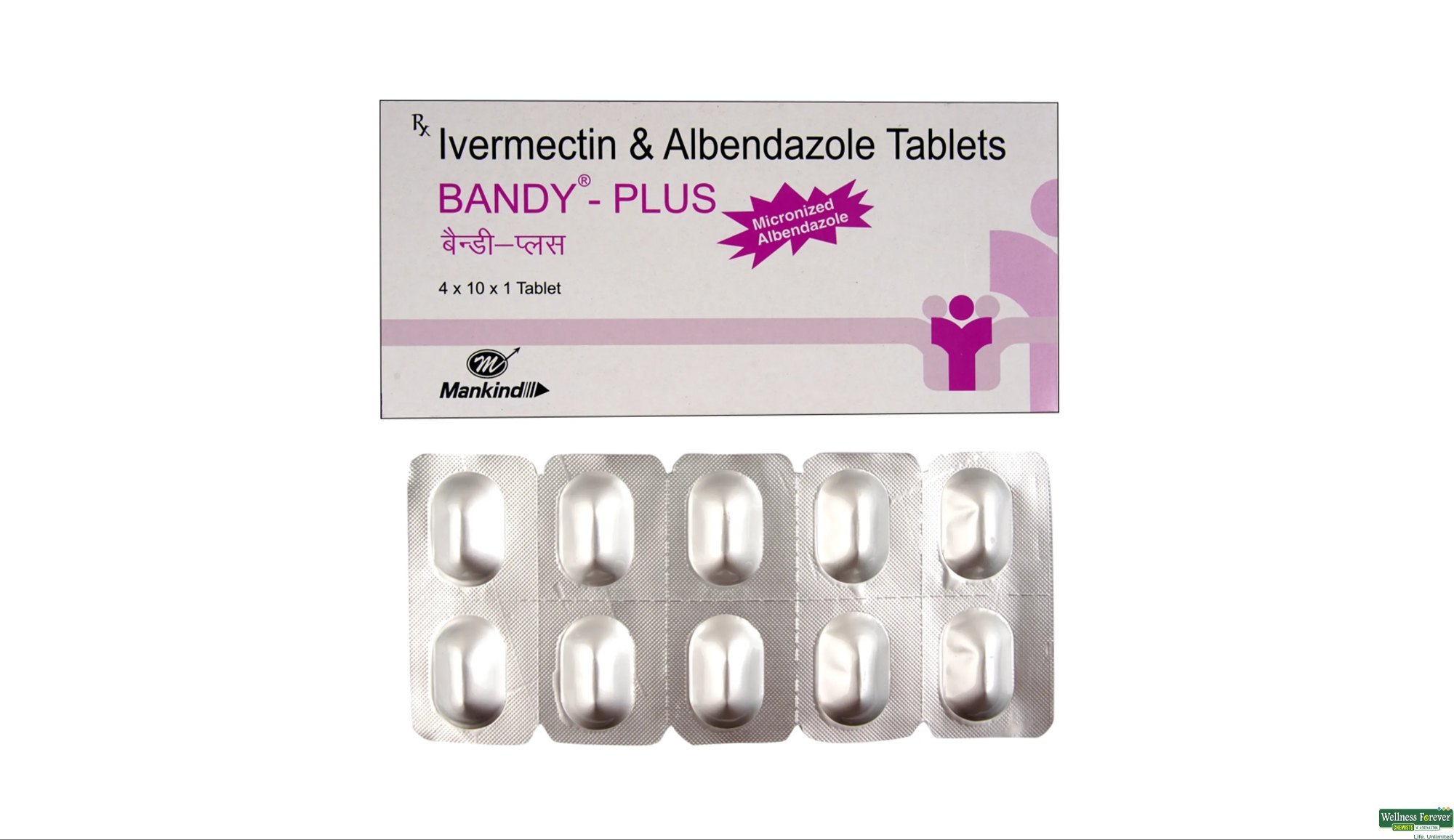 BANDY PLUS 6/400mg - 10 Tablet
