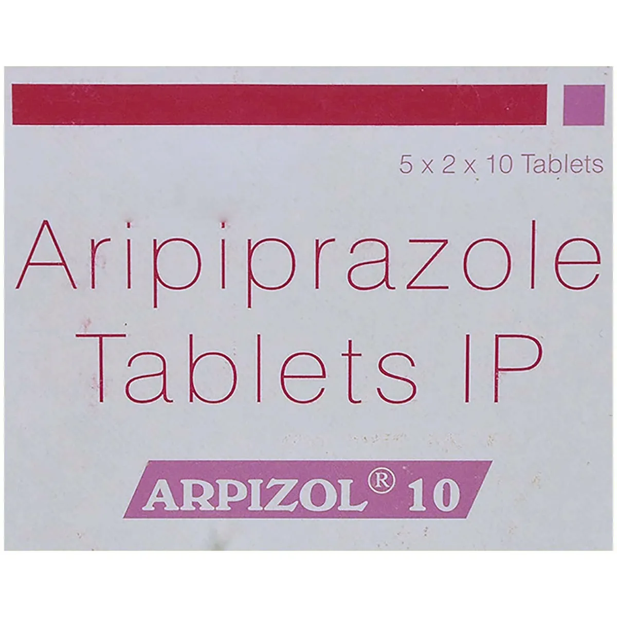 ARPIZOL 10 MG 10 TABLETS | Aripiprazole Antipsychotic Medicine