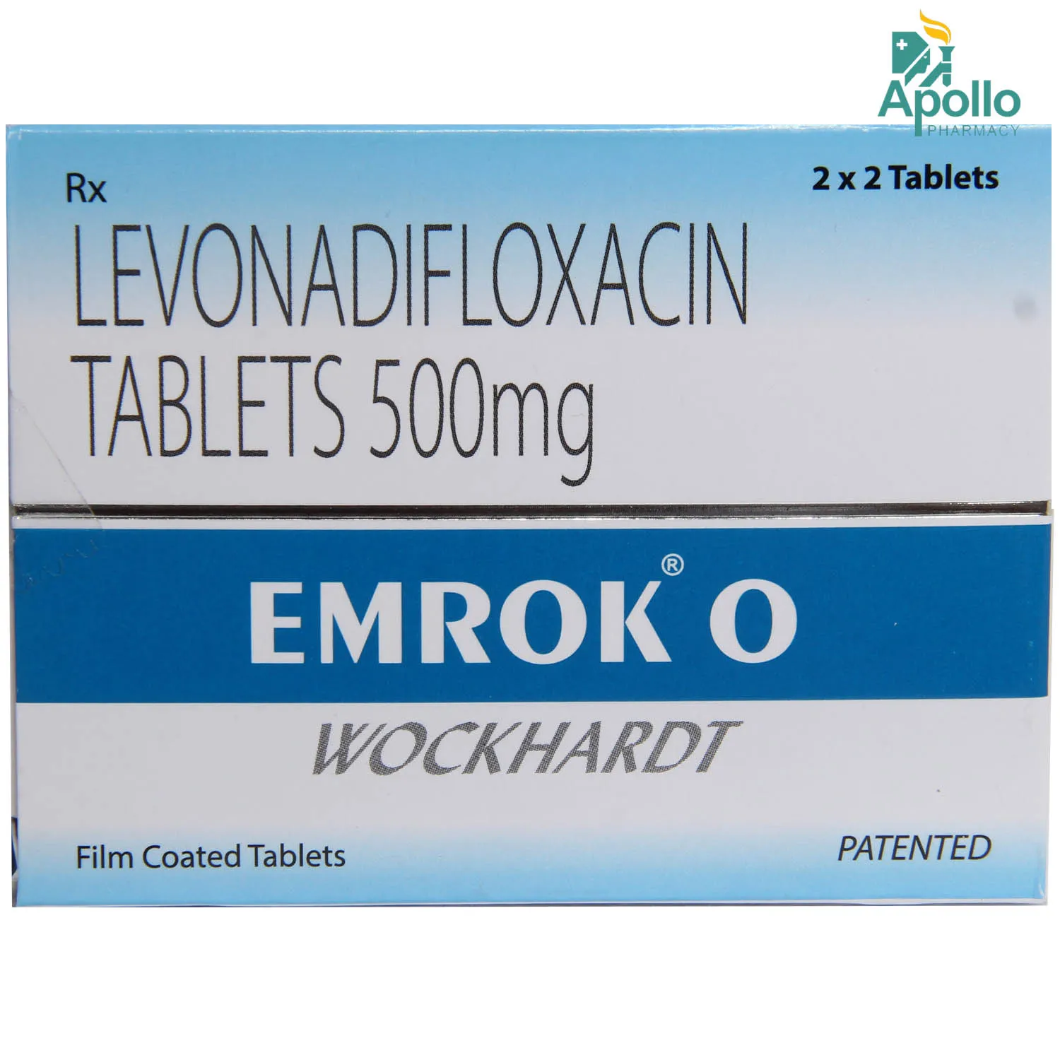 EMROK O 4 TABLETS | Levonadifloxacin Antibiotic Treatment