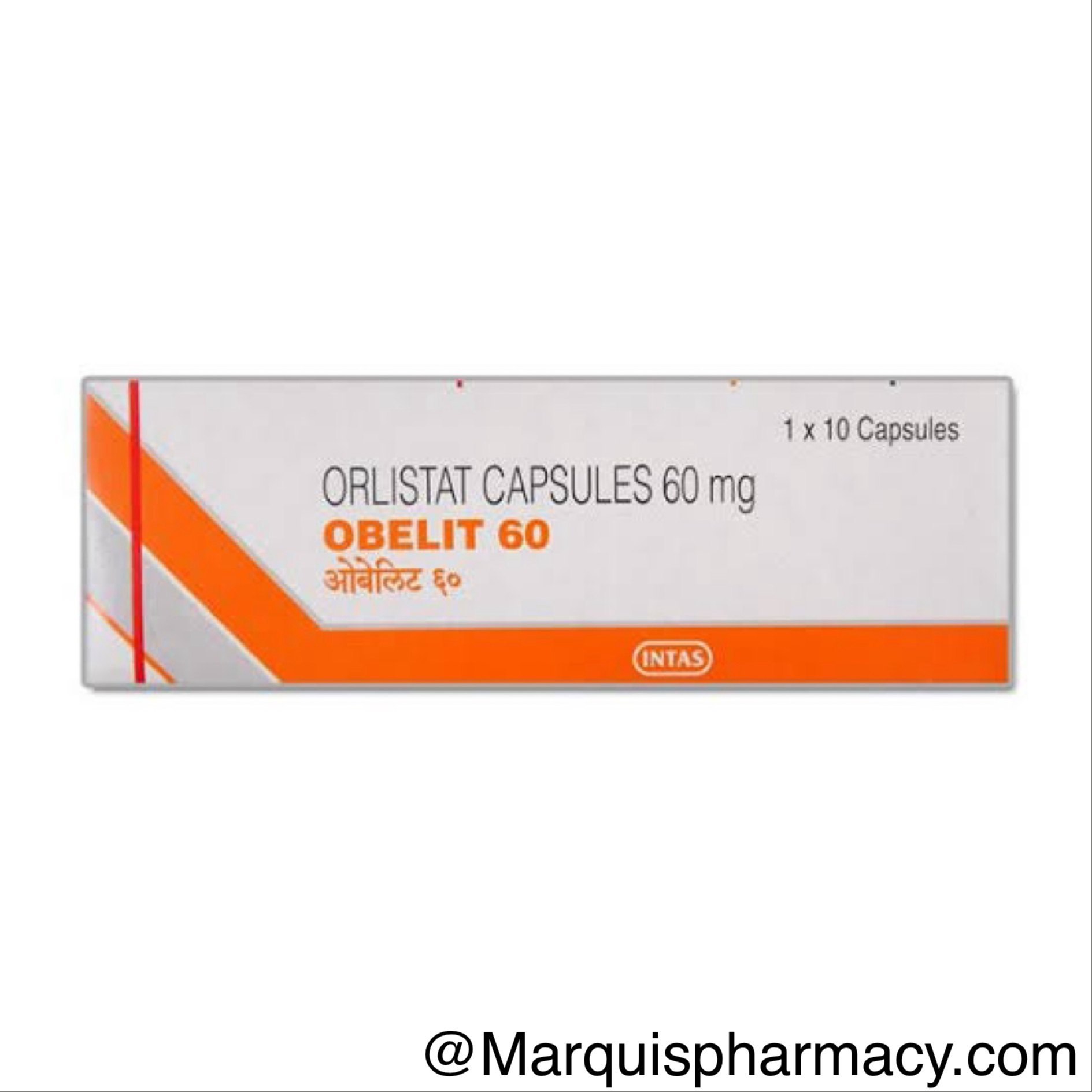OBELIT 60 MG 10 CAPSULES | Orlistat for Weight Management
