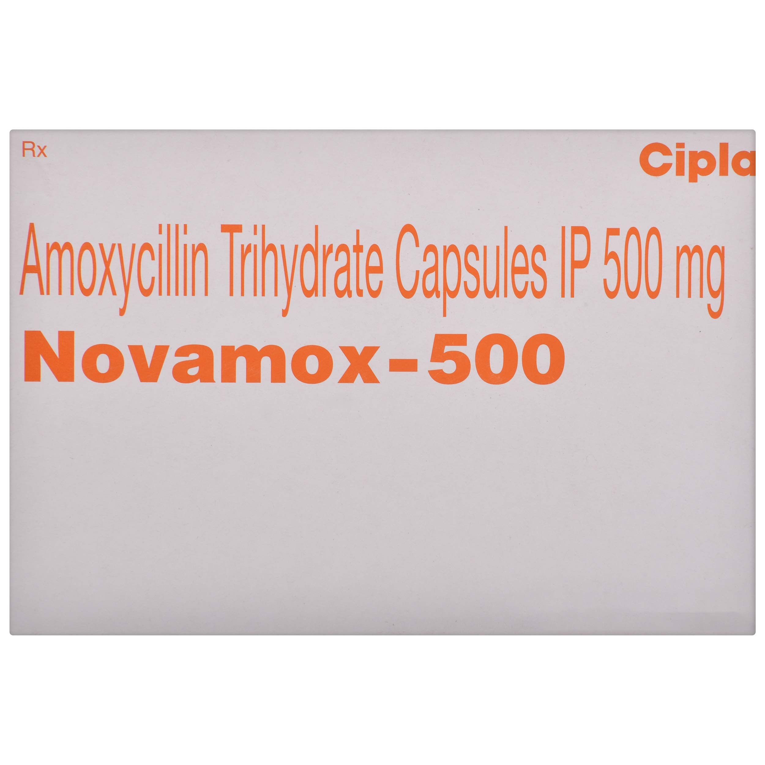 NOVAMOX 500 CAPSULES 15'S | Amoxicillin Antibiotic Medicine.