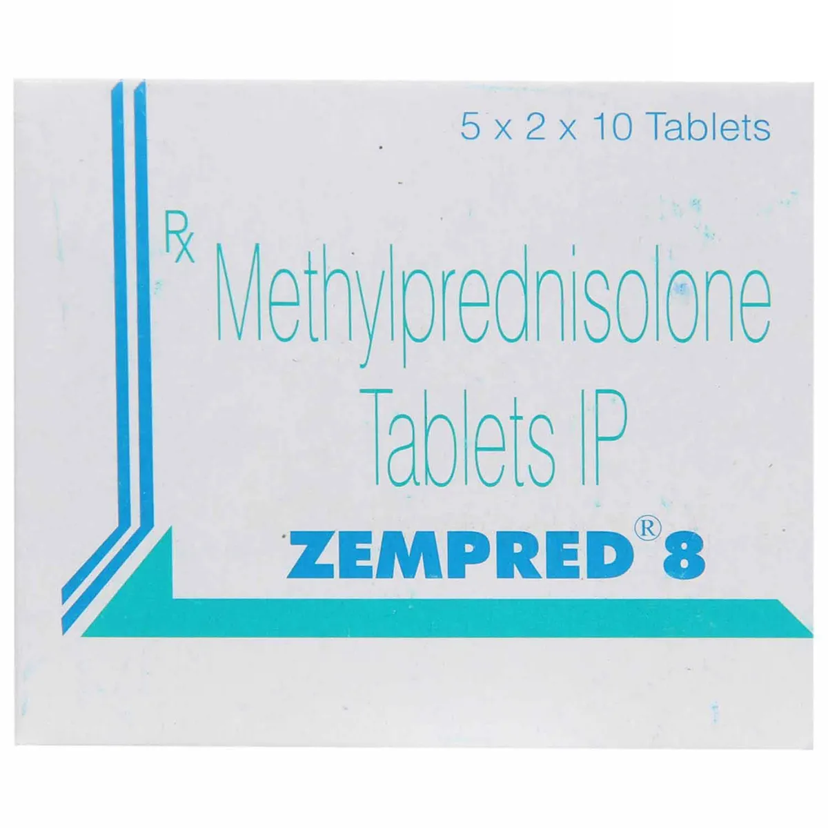 ZEMPRED 8 MG 10 TABLETS | Methylprednisolone Corticosteroid Tablets