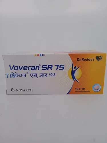 VOVERAN SR 75 MG 10 TABLETS | Diclofenac Sodium SR Tablets.