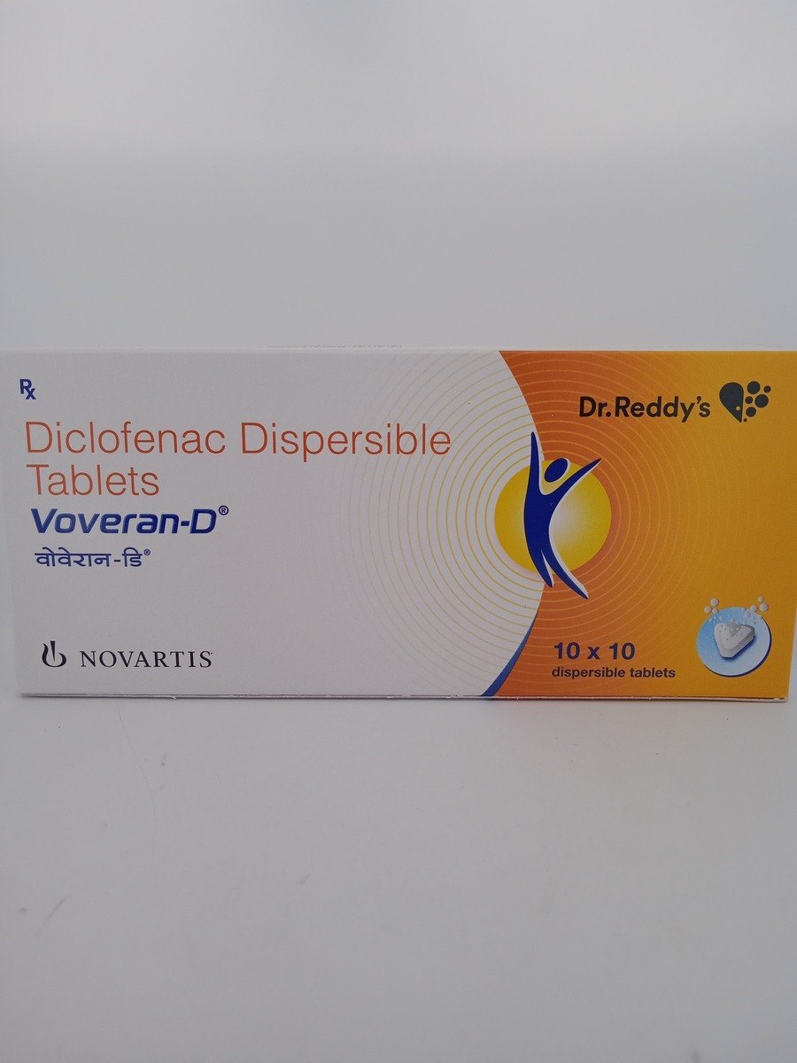 VOVERAN-D 10 TABLETS | Diclofenac Sodium NSAID Pain Relief.
