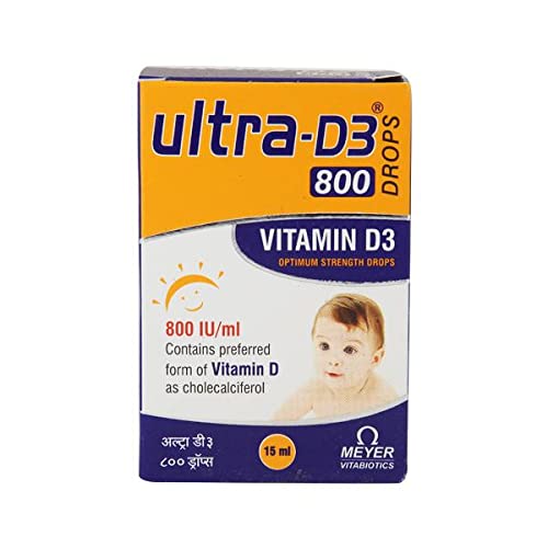 ULTRA-D3 800 DROPS 15 ML | Vitamin D3 Oral Drops Supplement.