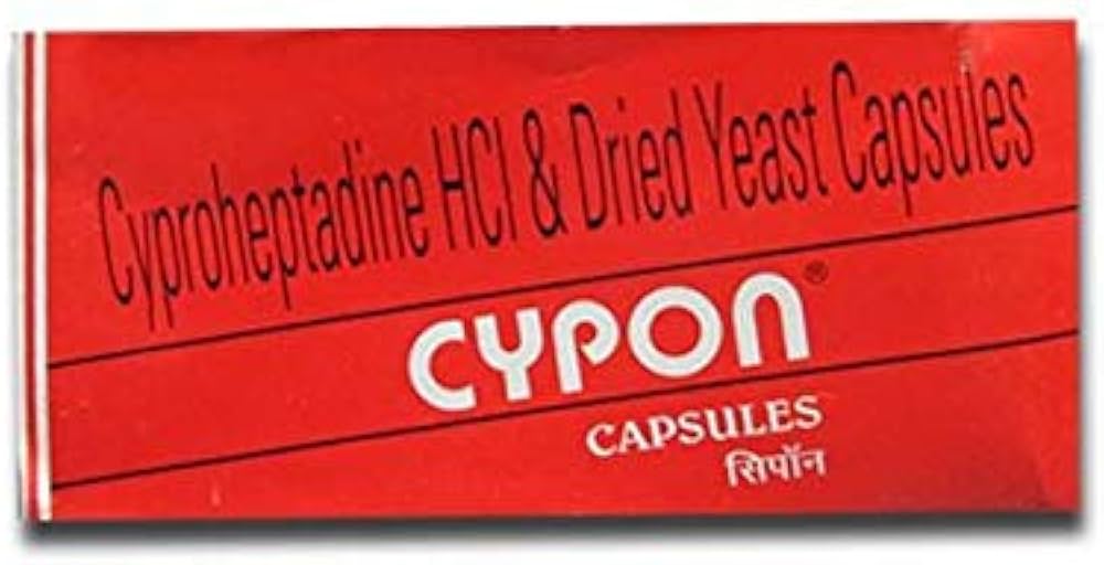 CYPON CAPSULES 10 CAPSULES | Cyproheptadine Antihistamine Medicine.